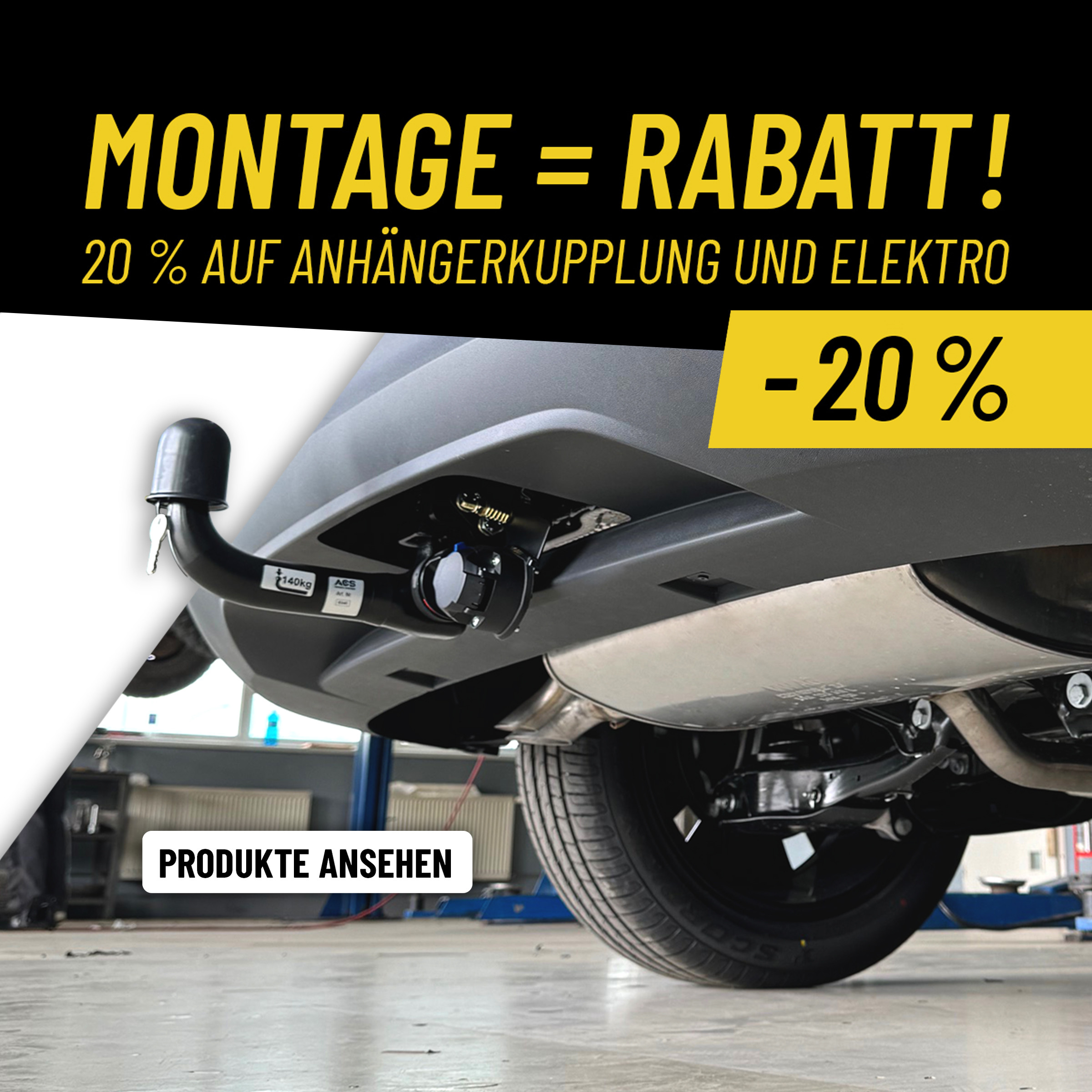montage rabatt 10 auf ahk und elektro 